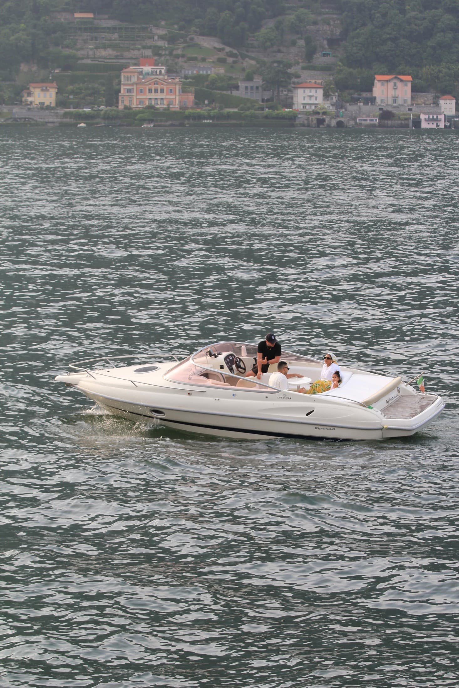 Lake Como boat experience