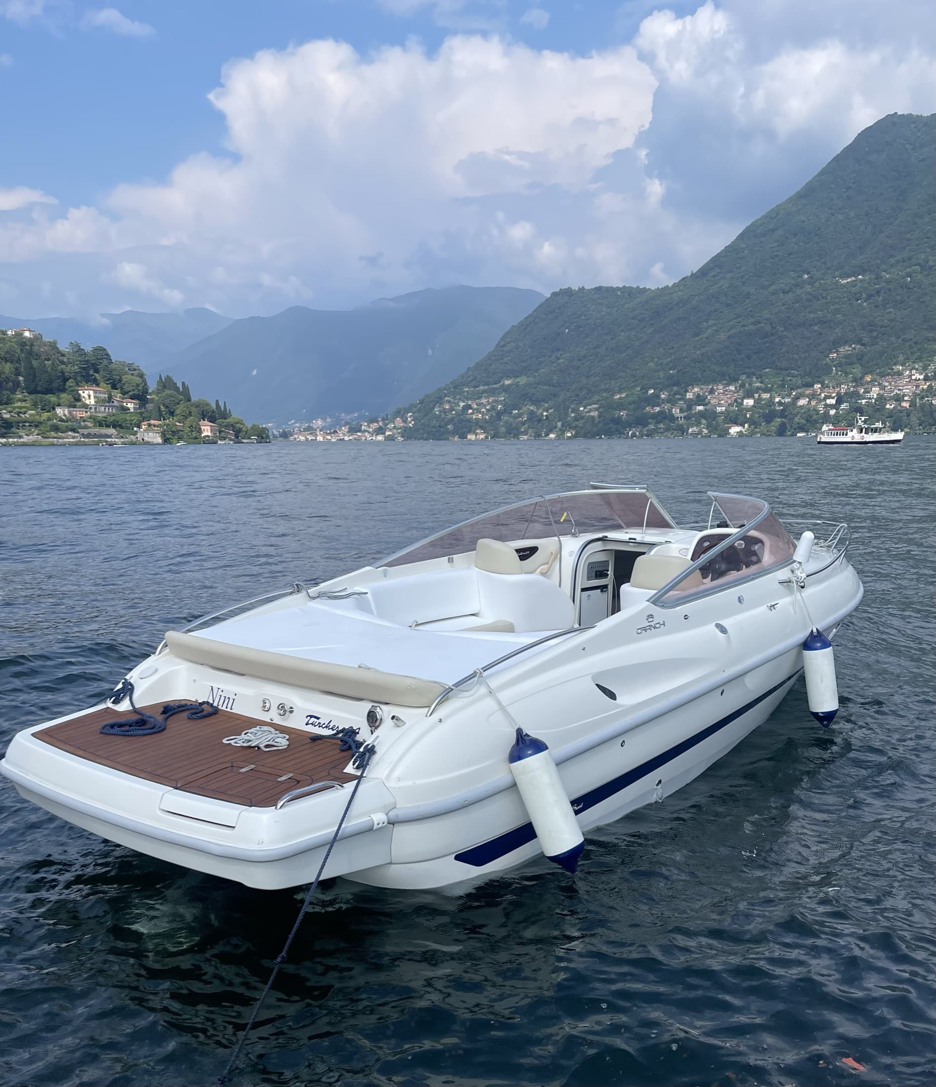 Cranchi Turchese 24 on Lake Como